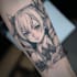 make custom anime manga tattoo design