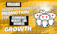 manage reddit post and comment to promote crypto ai app, saas website