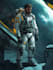create a sci fi character illustration