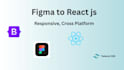 convert figma to react js using tailwind css and bootstrap