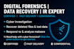 perform expert digital forensics, and data recovery