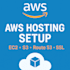 deploy your website or app on AWS with secure hosting
