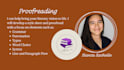 professionally proofread your book or novel