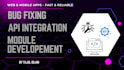 fix any bug from java, spring boot, angular, HTML, CSS and develop small module