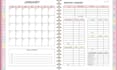 yearly digital hyperlinked planner spreadsheet routine planner habit tracker