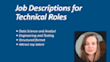 write a job description for a technical role