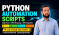 build python automation scripts, fix bugs and web scrapers