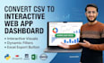 convert your CSV data into a custom python web app dashboard