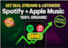 increase spotify track 100k streams