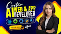 develop ai website, ai chatbot, ai web application, ai software developer