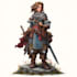 create a fancy dnd character art