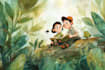 create custom book cover and children book illustrations