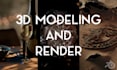 3d modeling and high quality rendering realistic visuals
