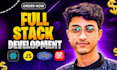 build or rebuild website, website development as full stack web developer