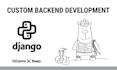 do backend development using python django