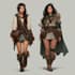dnd character art and character design