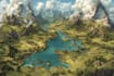 map illustration fantasy map design
