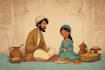 do islamic muslim illustration for children book and other