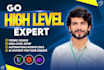 be your gohighlevel expert for ghl funnels, CRM,  and automation
