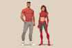 make marvel style superhero comic character