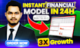 instant financial model in 24hours