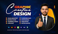 creative graphic design post and banners