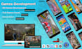 develop a complete unity game for mobile, PC, or console