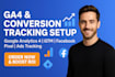setup ga4, google analytics 4, GTM, ecommerce tracking and ads conversion pixel