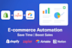 build an ecommerce automation system with airtable, zapier, and notion