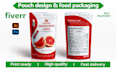 do pouch design, food packaging, and label design