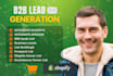 generate shopify leads, ecommerce lead generation, and b2b email lists