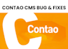 fix contao cms bugs and issues, add content to contao cms fast and professional