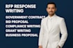 write professional rfp responses and government contract proposals