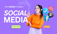 social media manager and content creator