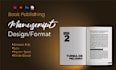 format edit amazon book publishing kindle ebook academic paper manuscript print