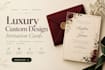 design wedding, birthday, and party invitation card