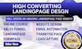 design a high converting landing page that boosts your sales