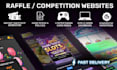 build your raffle competition website with games
