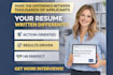 prepare a highly professional resume