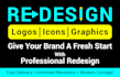 design edit redesign revamp or modernize your current logo