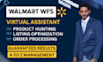 be your walmart dropshipping expert, walmart wfs