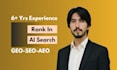 do generative engine optimization, GEO SEO aeo to rank sites in ai search