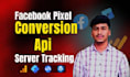 setup facebook pixel conversion API and server side tracking