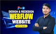 design, redesign a webflow website, figma to webflow, customize webflow template