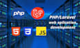 create custom php laravel project