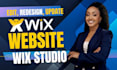 edit wix website, redesign wix website, and update wix studio site