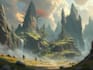 create fantasy environment concept art