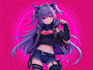 design anime character , cyberpunk character