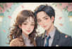 draw couple portrait illustration from photo