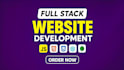 do website development as fullstack web developer